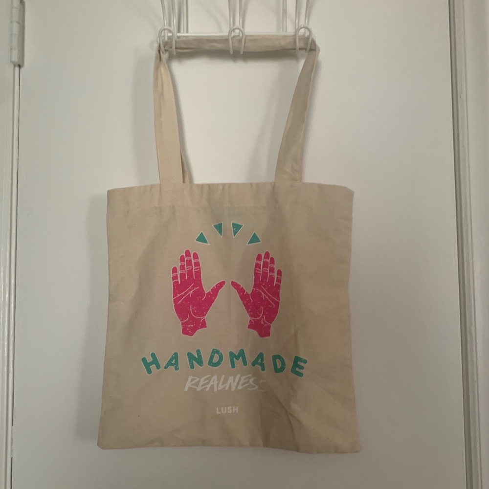 Lush reusable bag